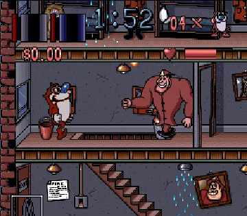 Ren & Stimpy Show, The - Fire Dogs (USA) screen shot game playing